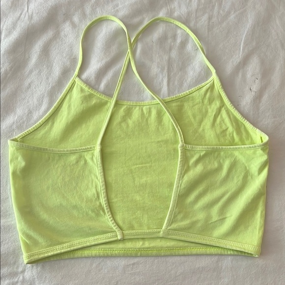 American Eagle Bright Green Crop Top - Picture 3 of 3